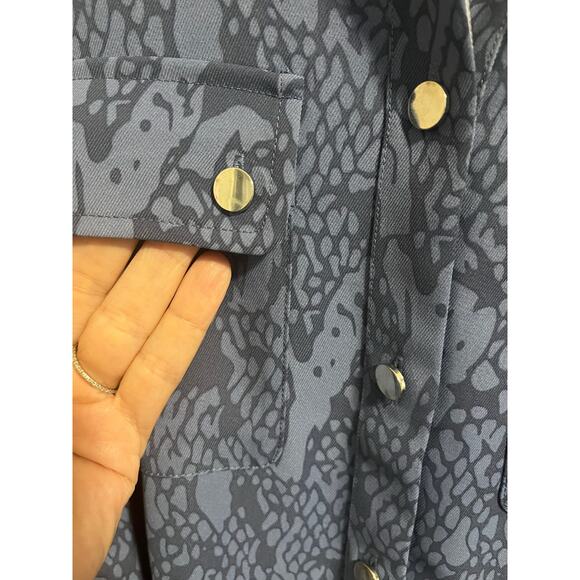 NWOT Soft Surroundings Irina Dress Style N. 2FY87 in Nightshadow Blue Women's M - Picture 6 of 9